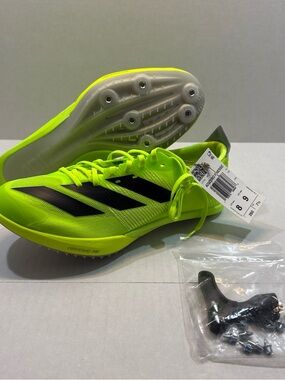 New Adidas Adizero Finesse Track 
Racing Spikes Lucid Lemon Men's Size 8 
IG2018